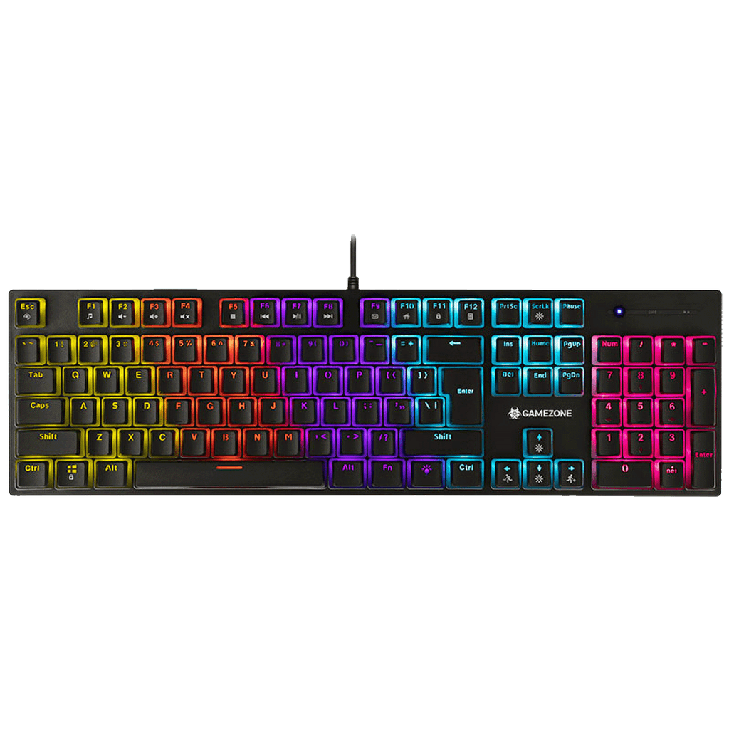 Tracer Tastatura Gamezone unique (pudding) usb, Sa osvjetljenjem, Gaming, Mehanička, USB, Crna