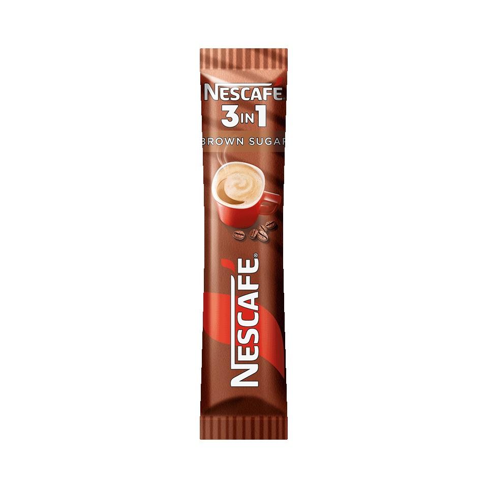 Nescafe instant kafa 3 u 1, smeđi šećer, 28 x 17 g