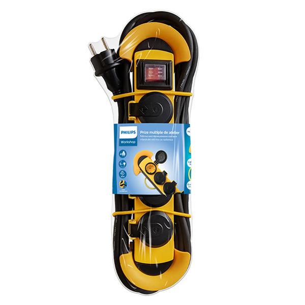 Philips Produžni kabl sa prenaponskom zaštitom SPN5140YC/58, 5m