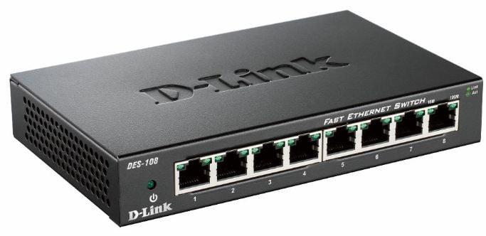 D-Link Switch neupravljivi,DES-105/E (metalno kućište)
