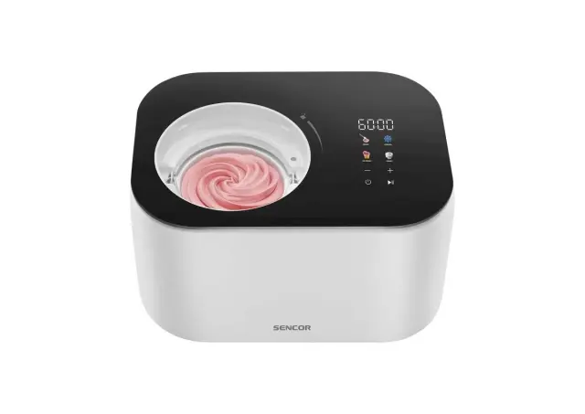 Sencor aparat za sladoled Sic, bijeli