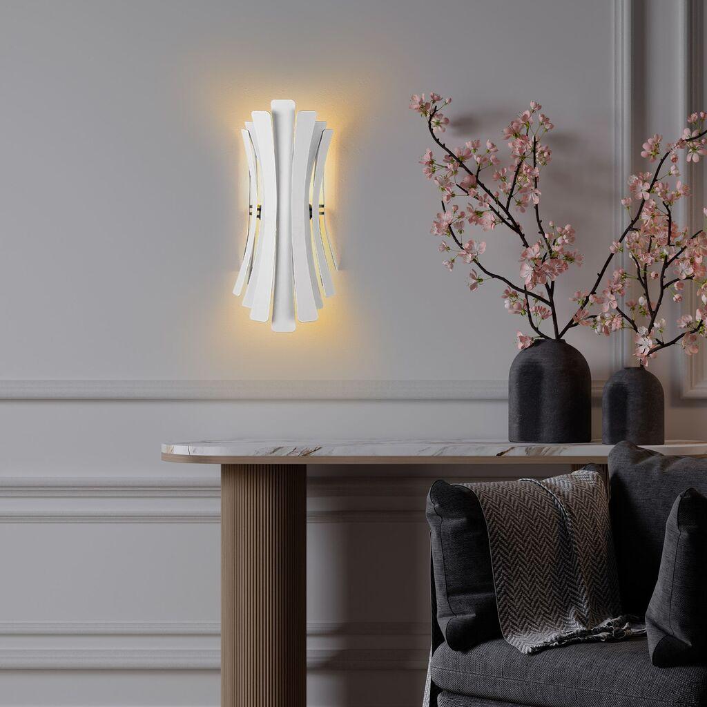 Opviq Zidna lampa Linea-15441, Bijela