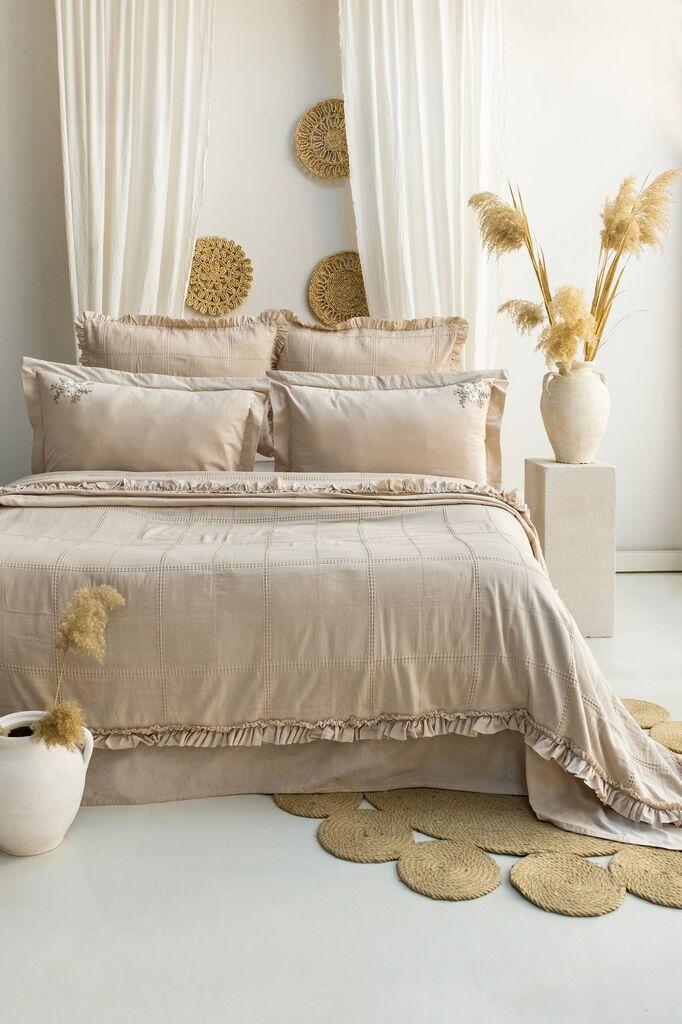 L'essentiel Maison set posteljine Fiorella, 240x260, krem