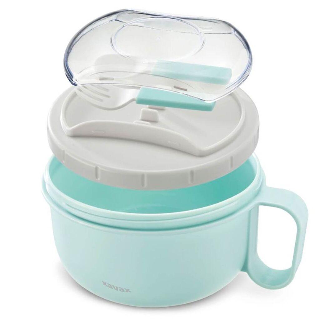 Hama Posuda za hranu XavaX, 1100 ml, Za mikrovalnu, Tirkizna
