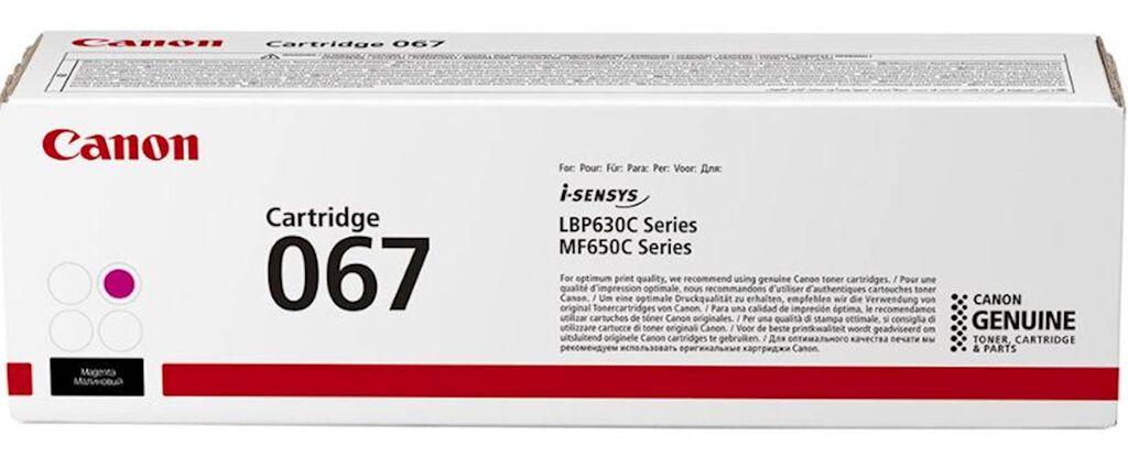 Canon Toner CRG067 za MF650C i LBP630C, 1250 strana, Magenta