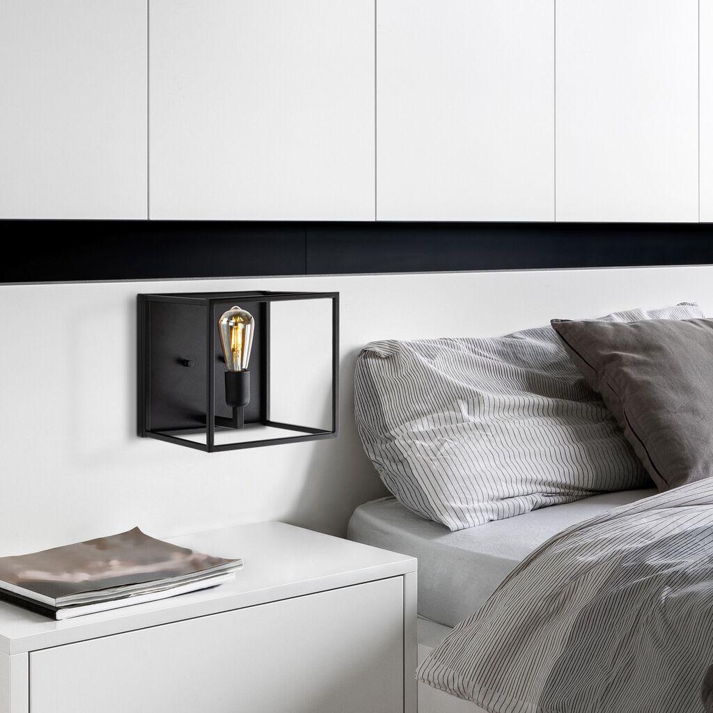 Opviq Zidna lampa Kafes-13750, Crna