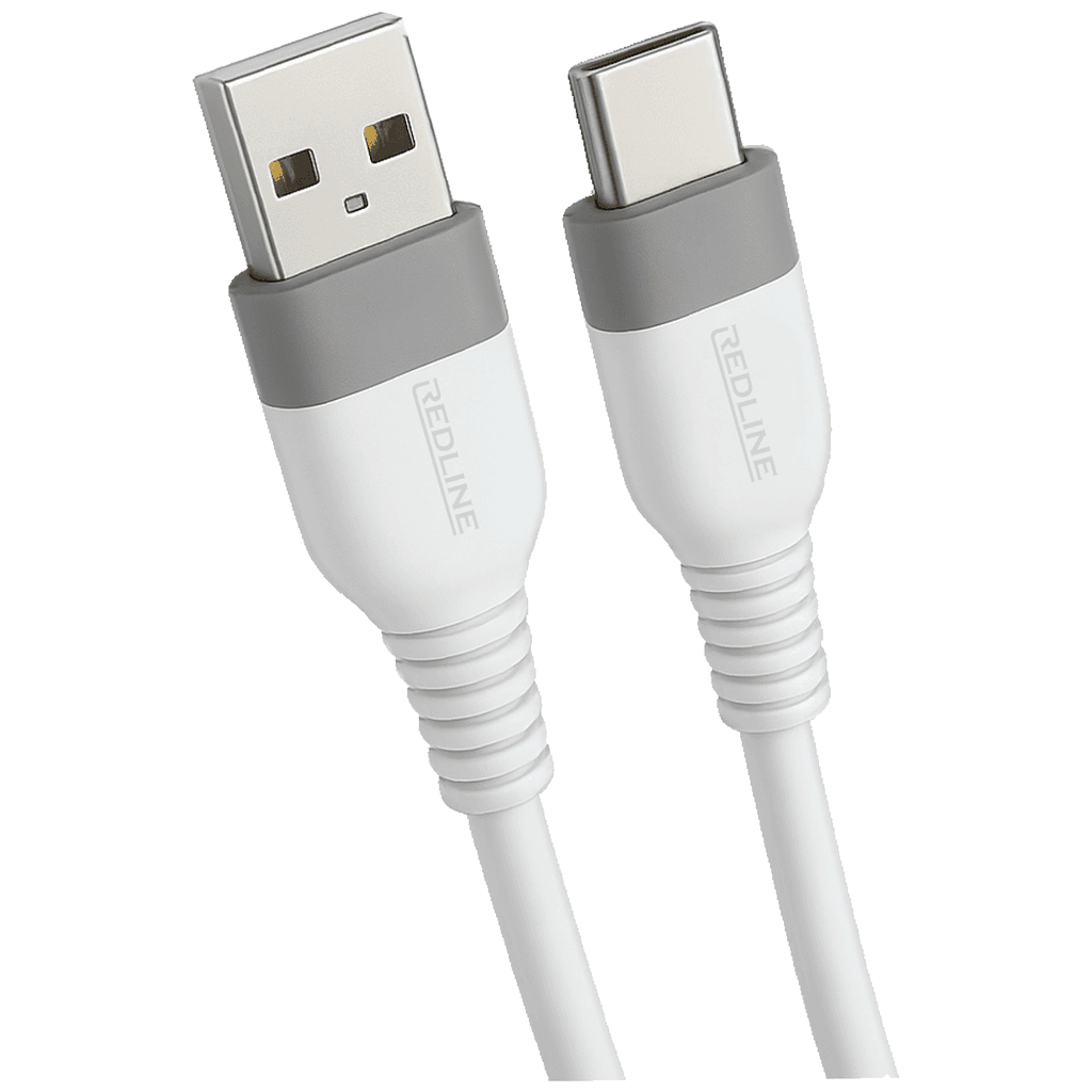 Redline USB kabl za smartphone FAST-AC-1M, USB-A / type C, Bijeli