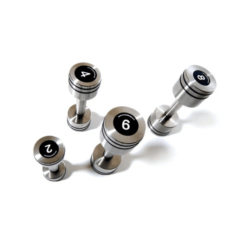 Escape Classic Steel Dumbbells - Okrugle Bućice Tegovi par 12Kg  12kg