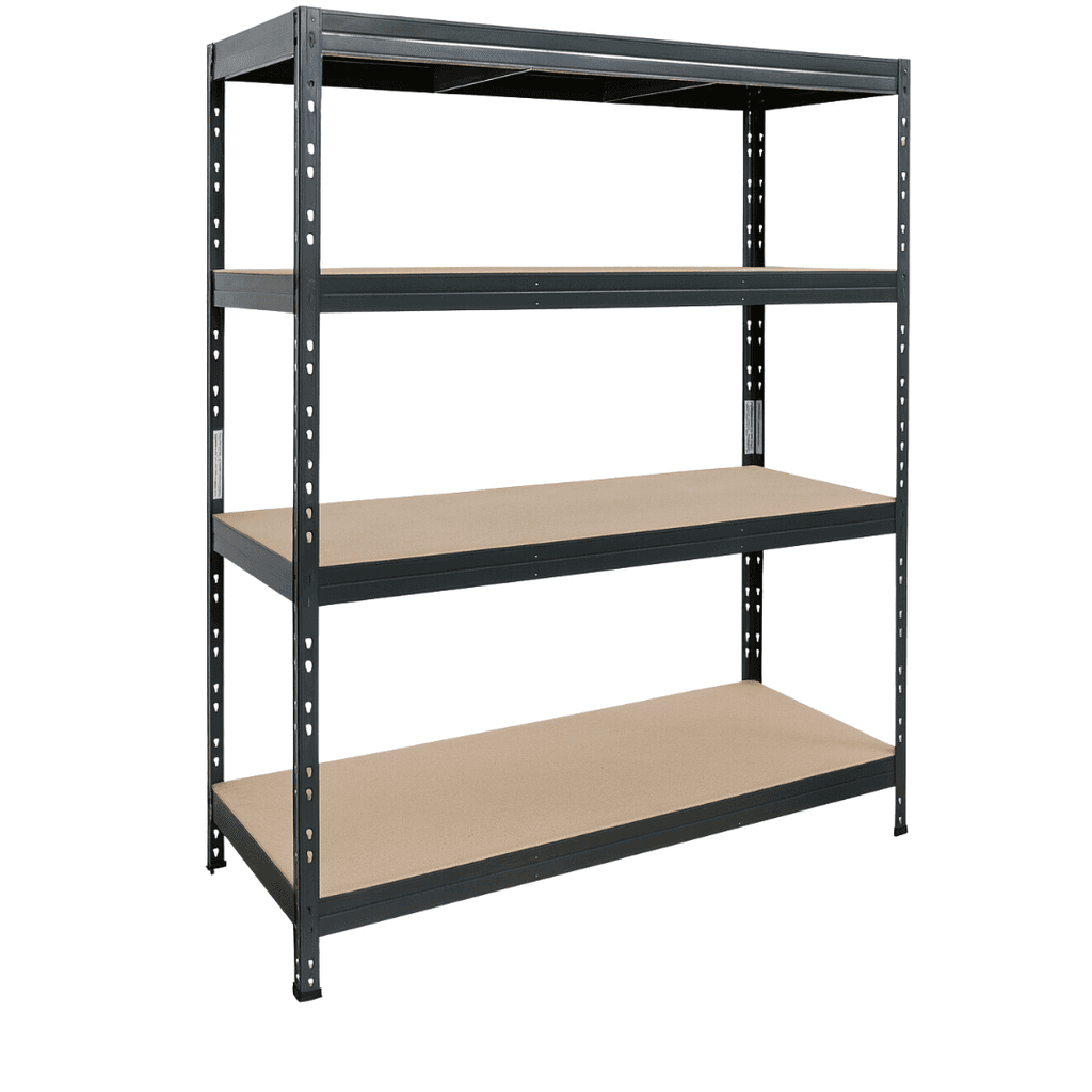 Giga Polica stalak ShelfIx, 200x160 cm, Crna