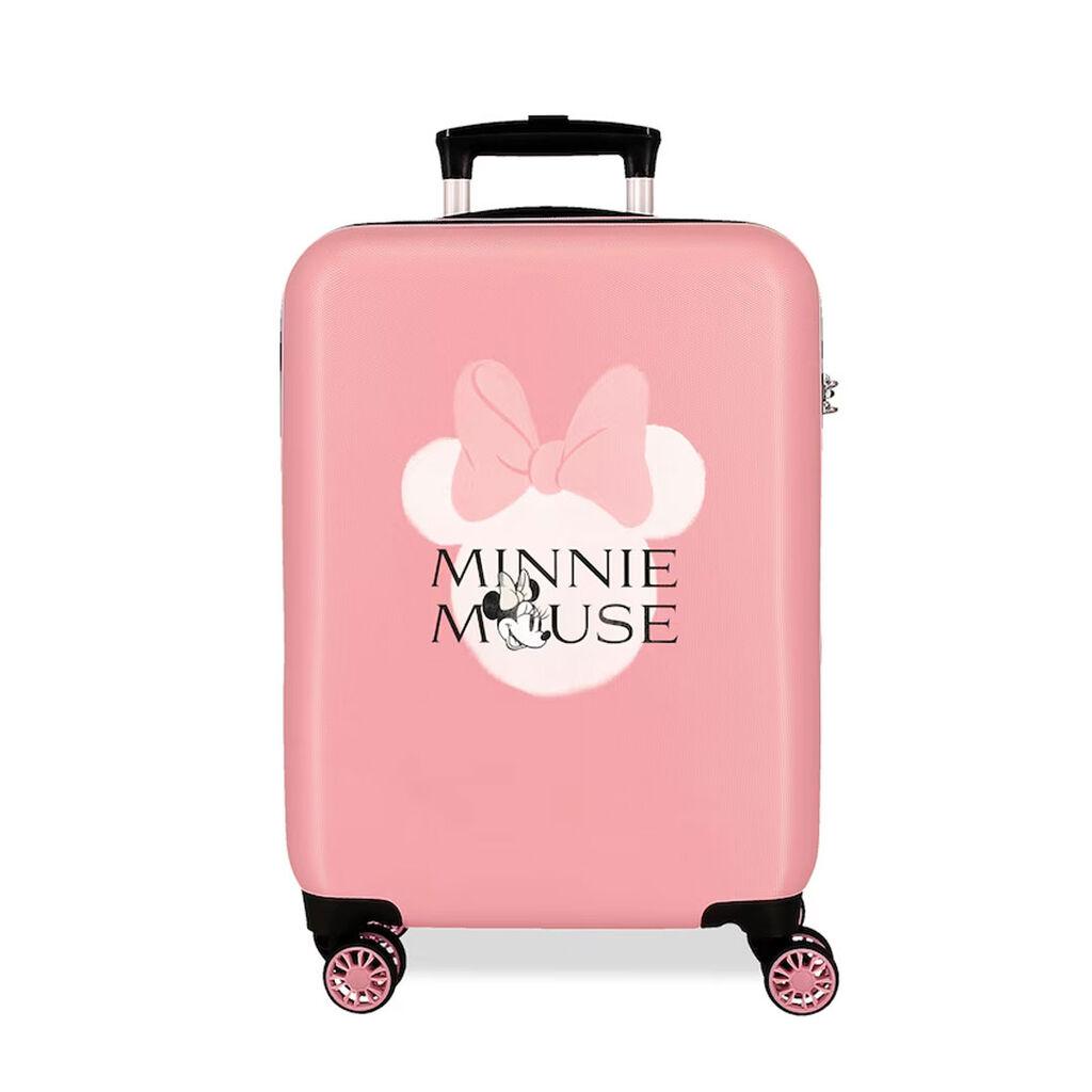 Disney Kofer ABS Minnie Heads 3141141, 55 cm, Roze