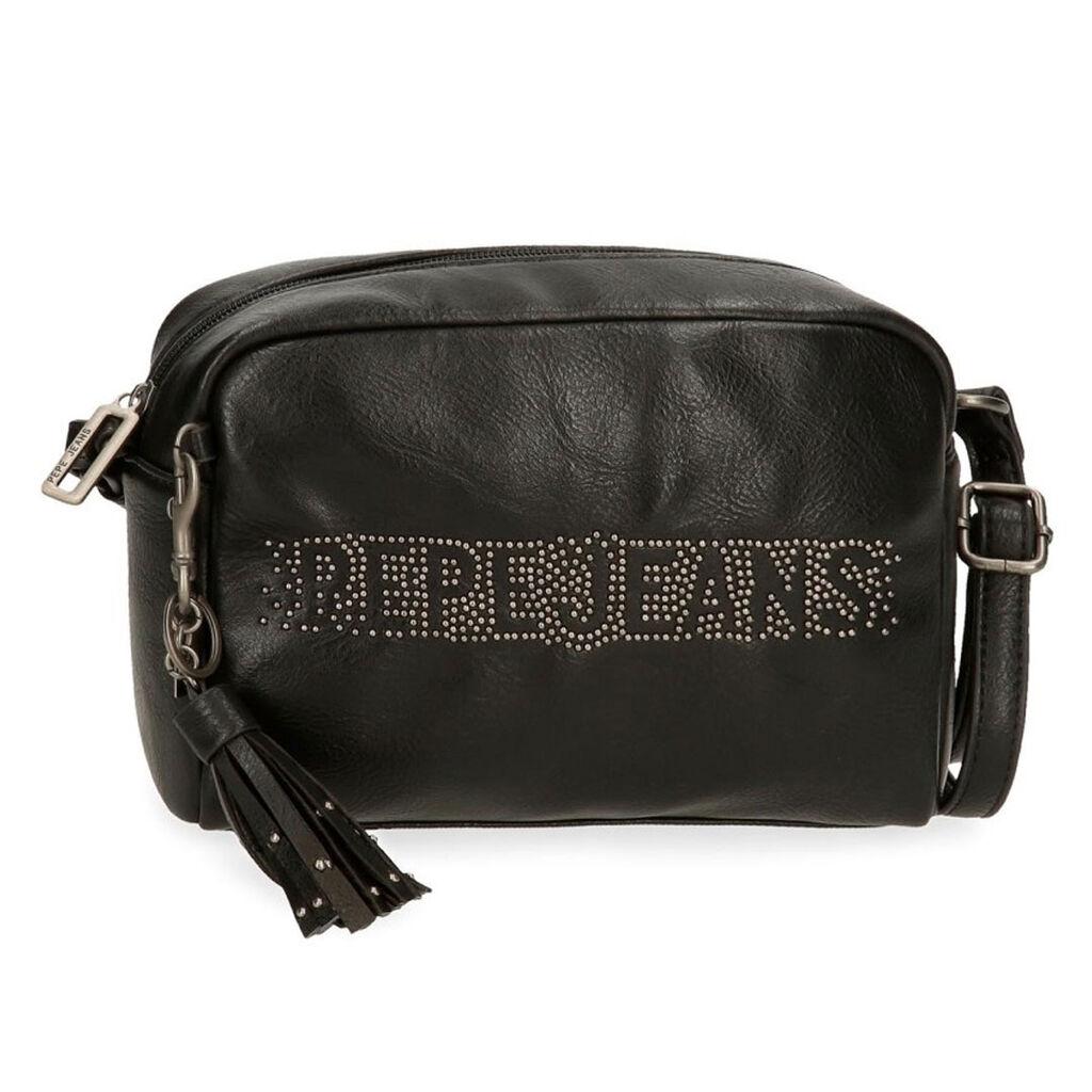 Pepe Jeans Ženska torba na rame Bera 7235541, 21 cm, Crna