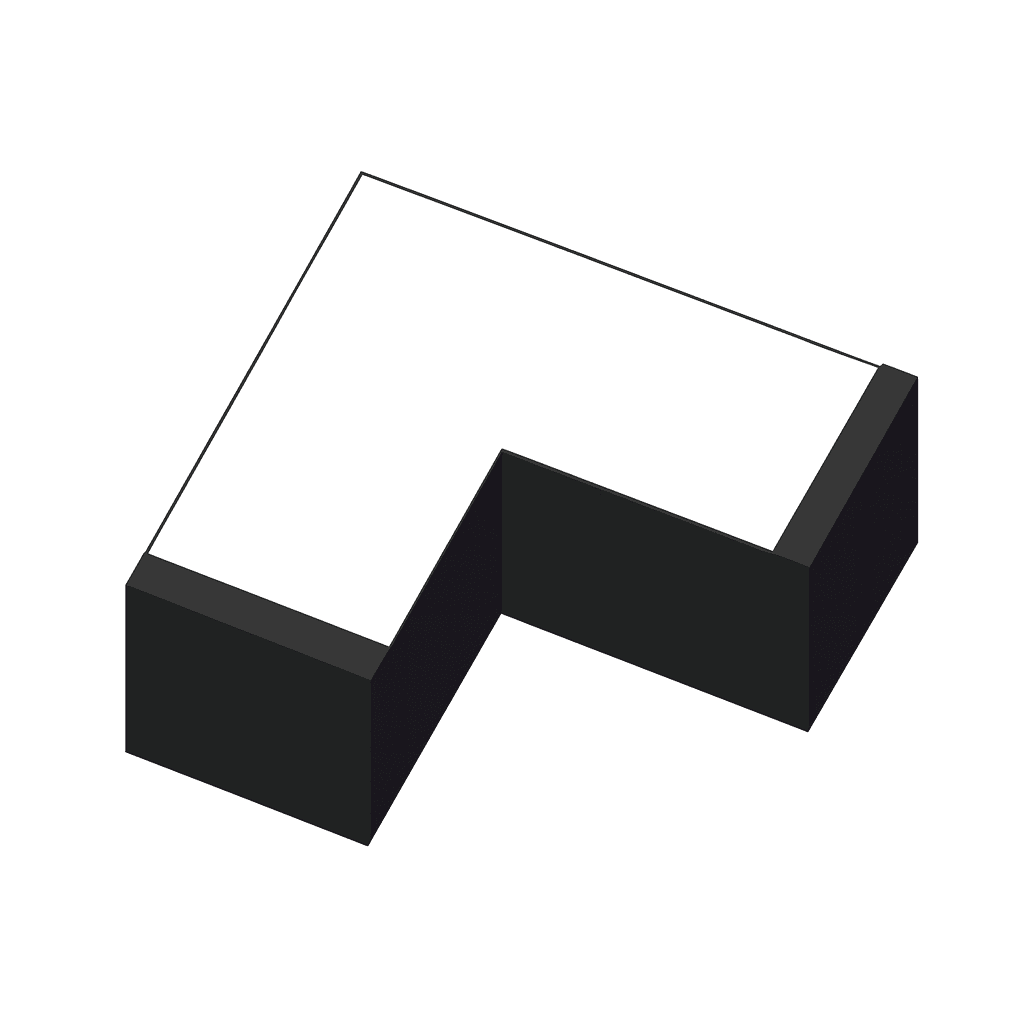 Giga Linearni L konektor, Crni