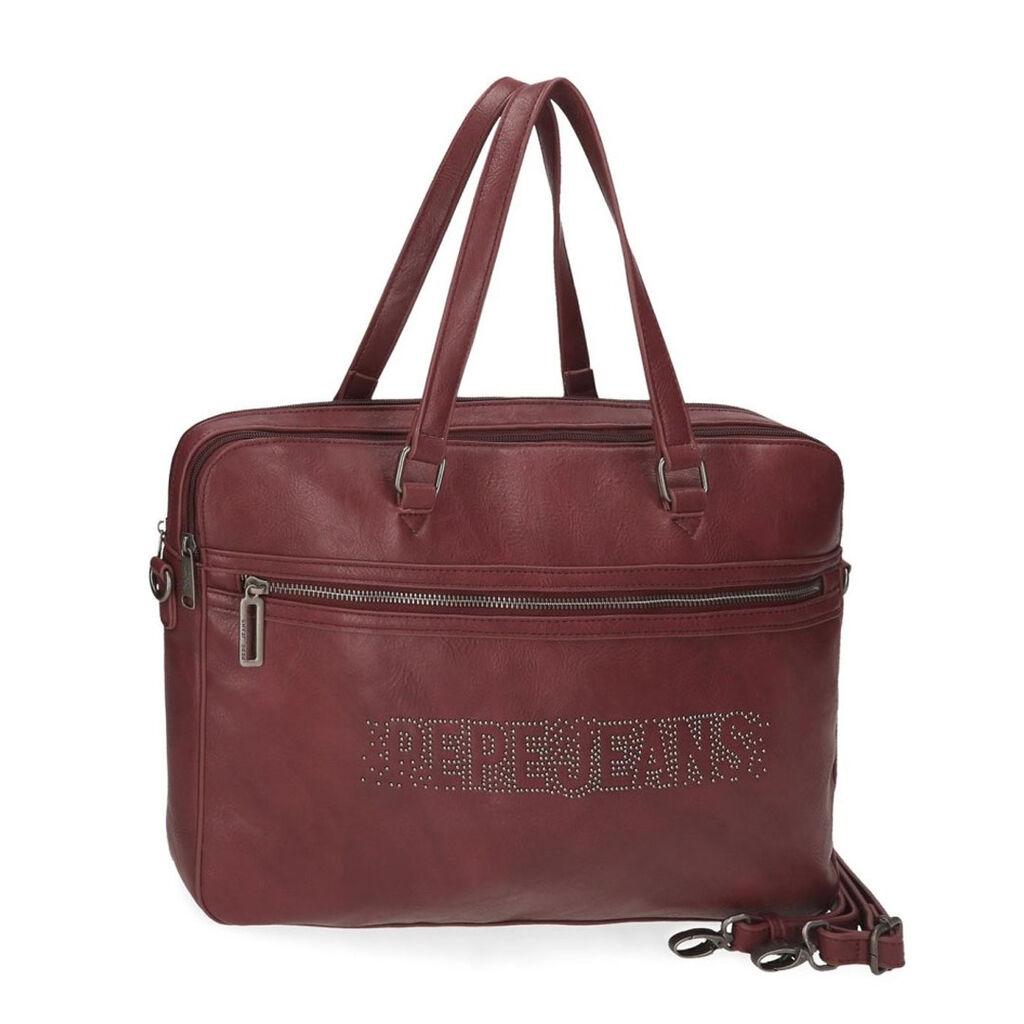 Pepe Jeans Ženska torba na rame Bera 7236042, 40 cm, Bordo