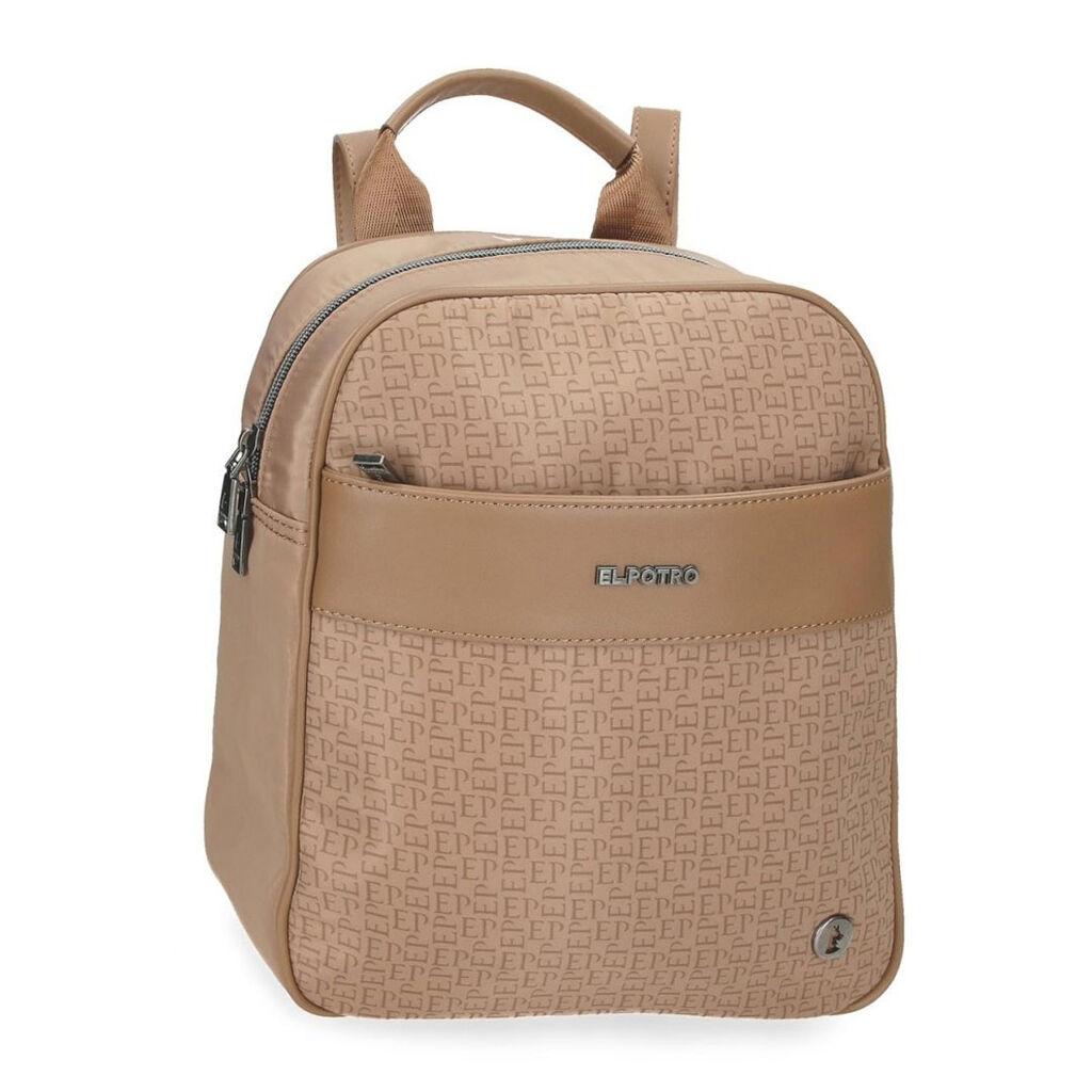 El Potro Ženski ranac Luna 5362122, 28 cm, Bež