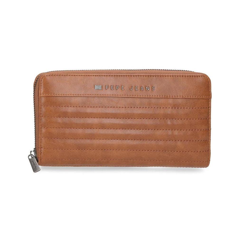 Pepe Jeans Ženski novčanik Biker 7158542, 19.5 cm, Smeđi