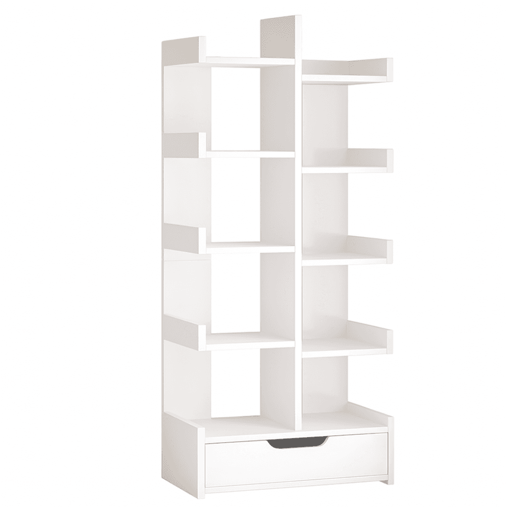 Giga Aria polica sa ladicom, 51x142cm, Bijela