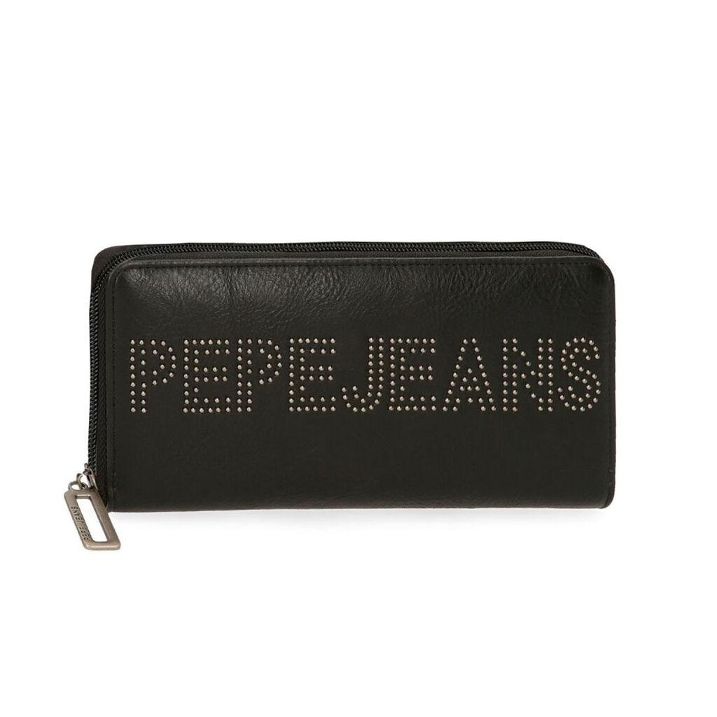 Pepe Jeans Ženski novčanik Bera 7238541, 19.5 cm, Crni