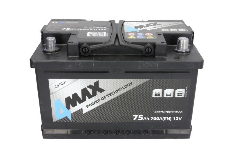 4Max Akumulator, 75Ah