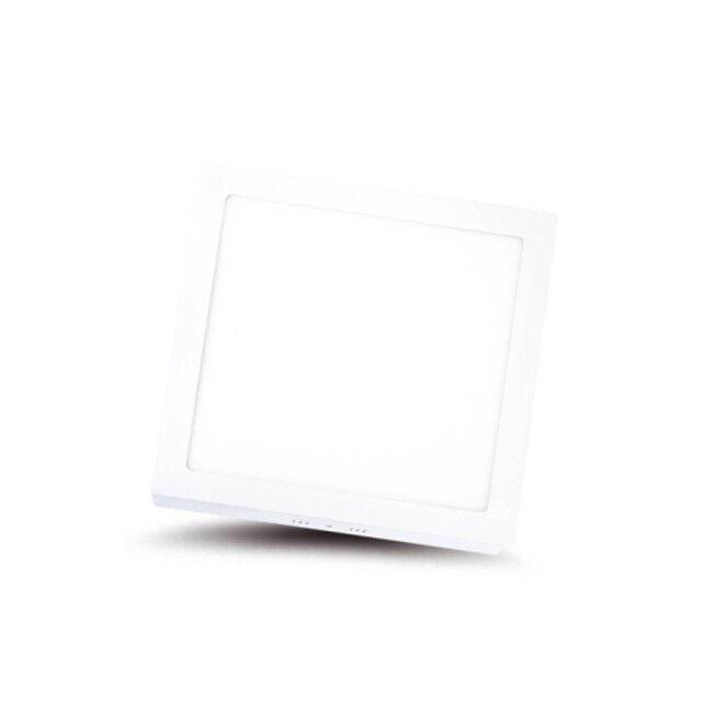 E-light LED panel  18W kvadratni nadgradni 6500K, Bijeli