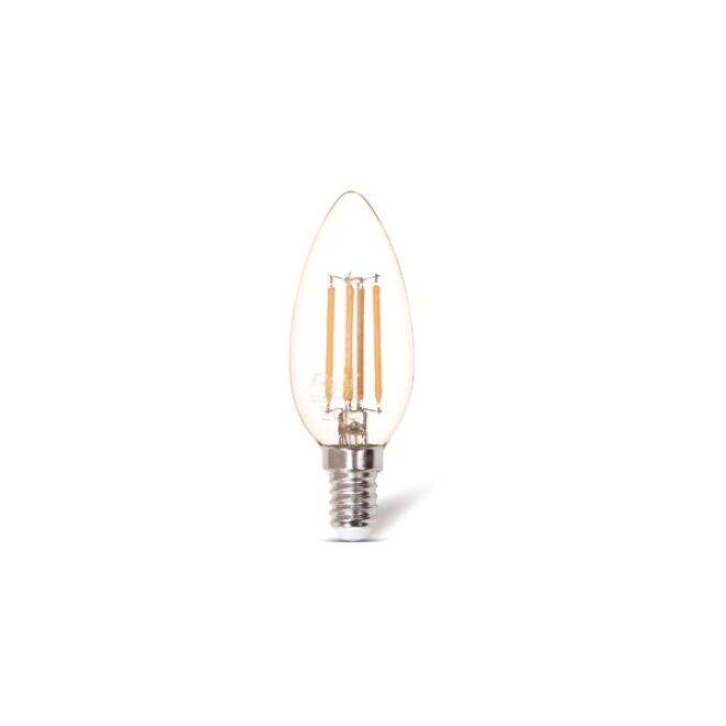 E-light LED sijalica filament C37 4W E14 3000K
