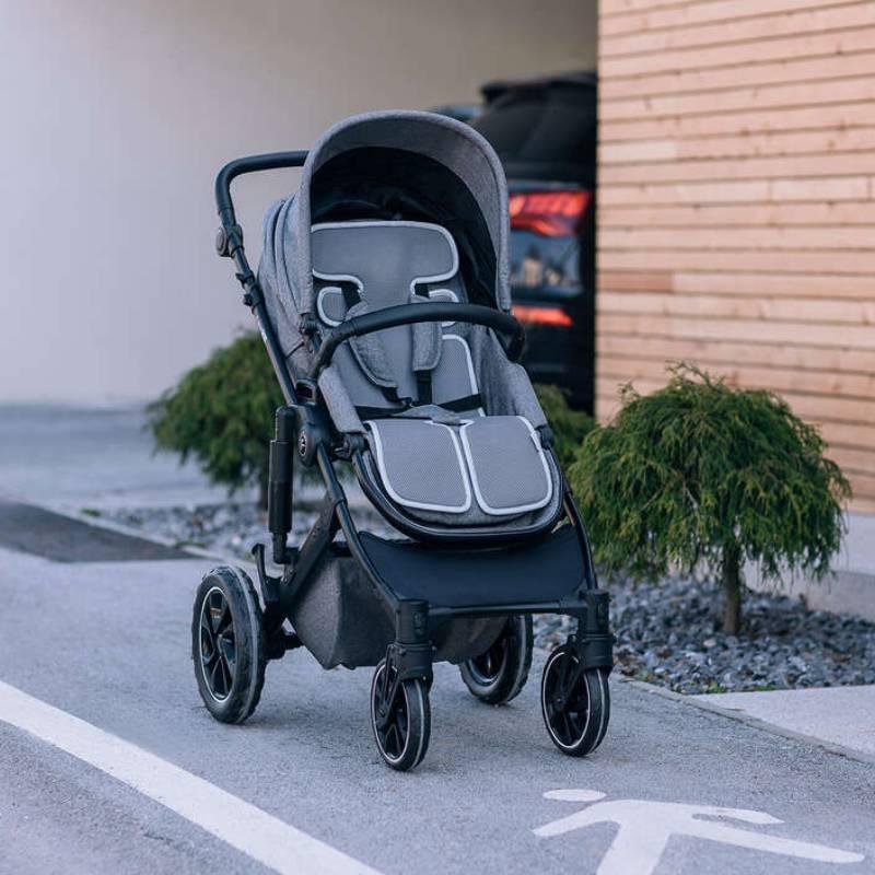 FreeON Umetak za kolica Cover, Grey