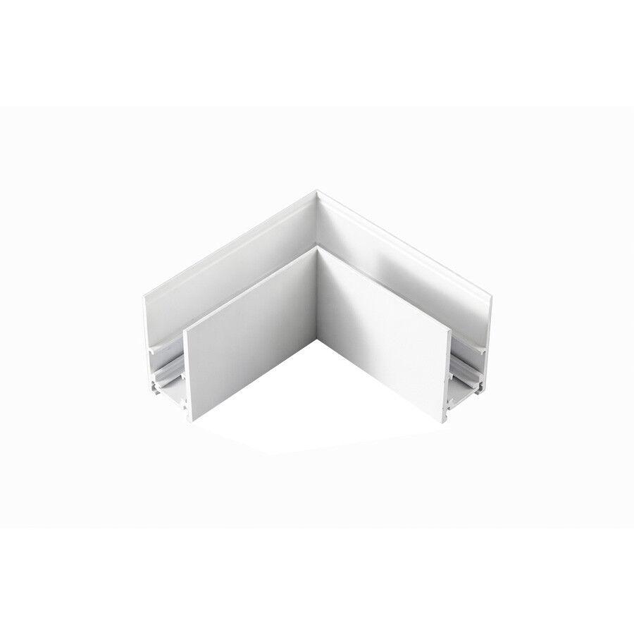 MASS-light Konektor za nadgradne magnetne šine L-oblik, Bijeli