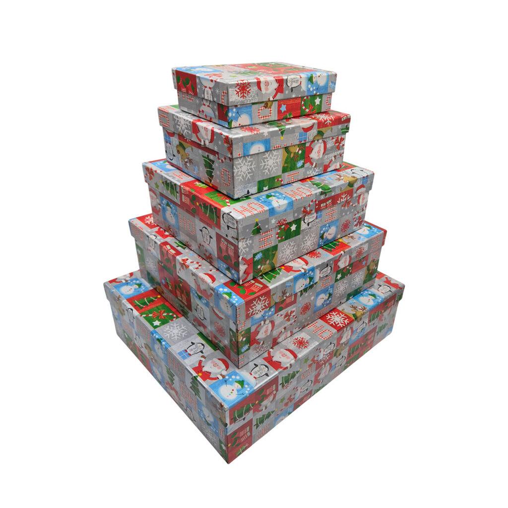 Vrabac Set ukrasnih kutija Zoi NG 132, 5 kom