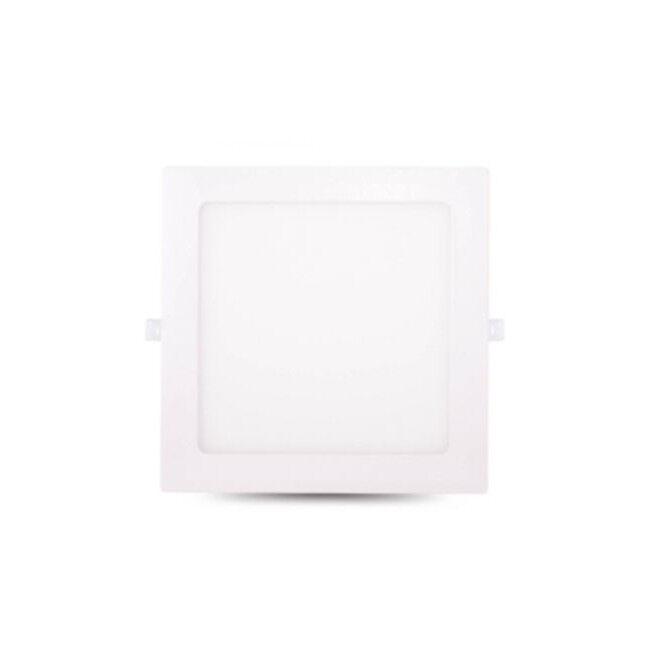 E-light LED panel  18W kvadratni ugradni 6500K, Bijeli