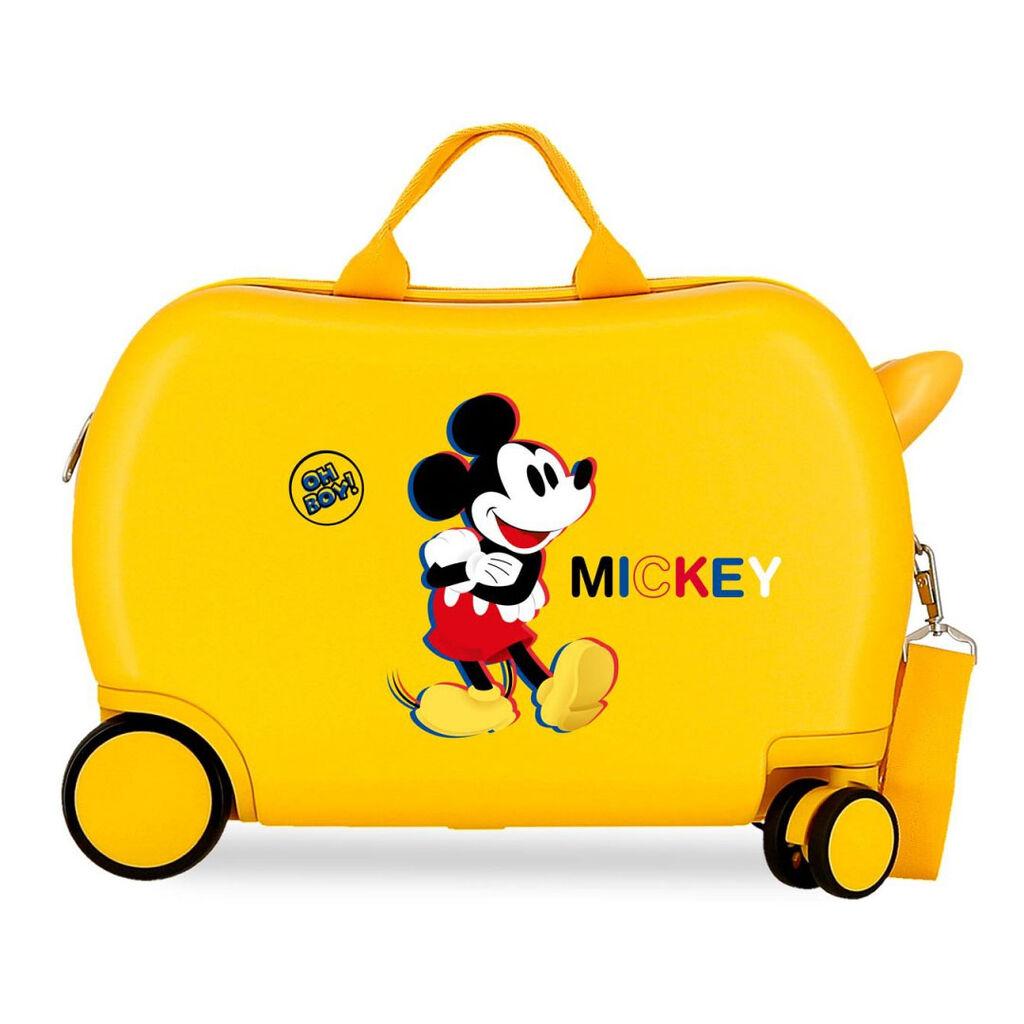 Disney Dječiji Kofer ABSMickey 3D Ocre 2921022, 45 cm, Žuti
