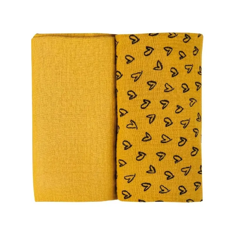 Free2Play Muslin tetra Pelene, 2/1, Žute