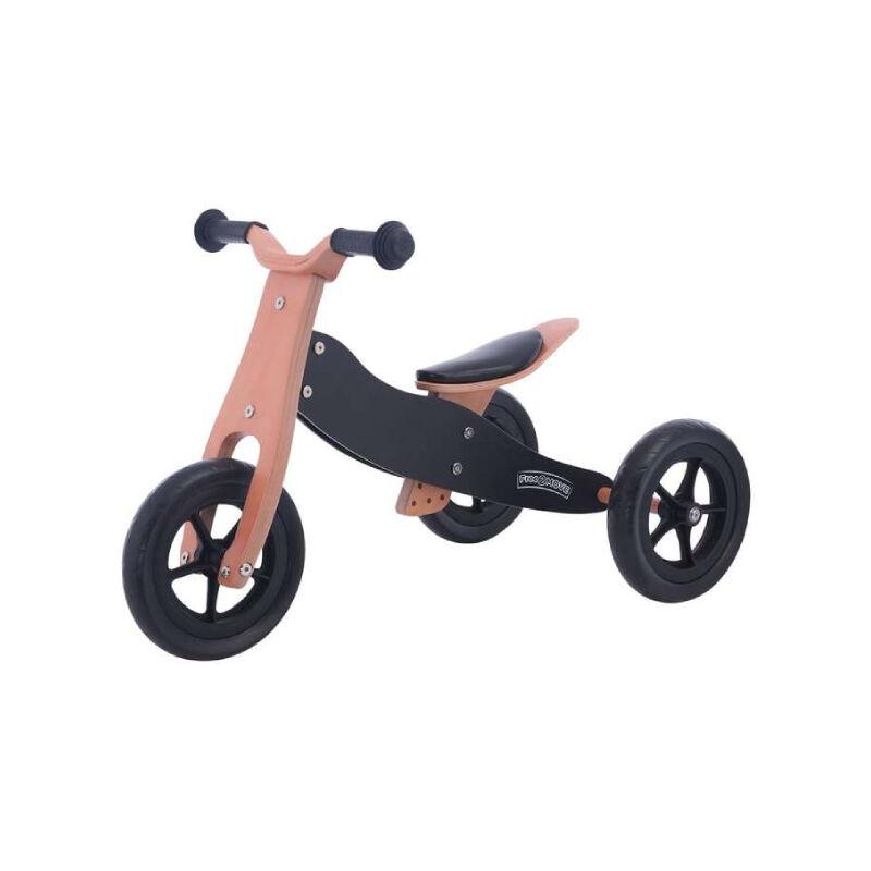 Free2Play Drveni školski bicikl s tri točka, 2 u 1