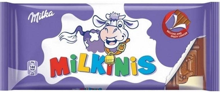 Milka čokoladni Milkinis, 100g