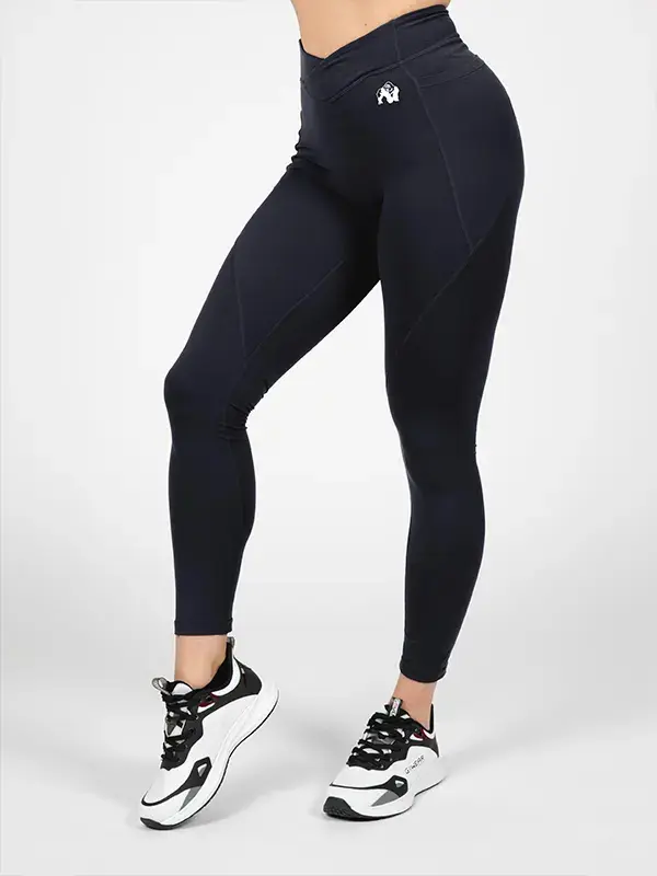 Gorilla wear Ženske helanke za trening Willow, Crne