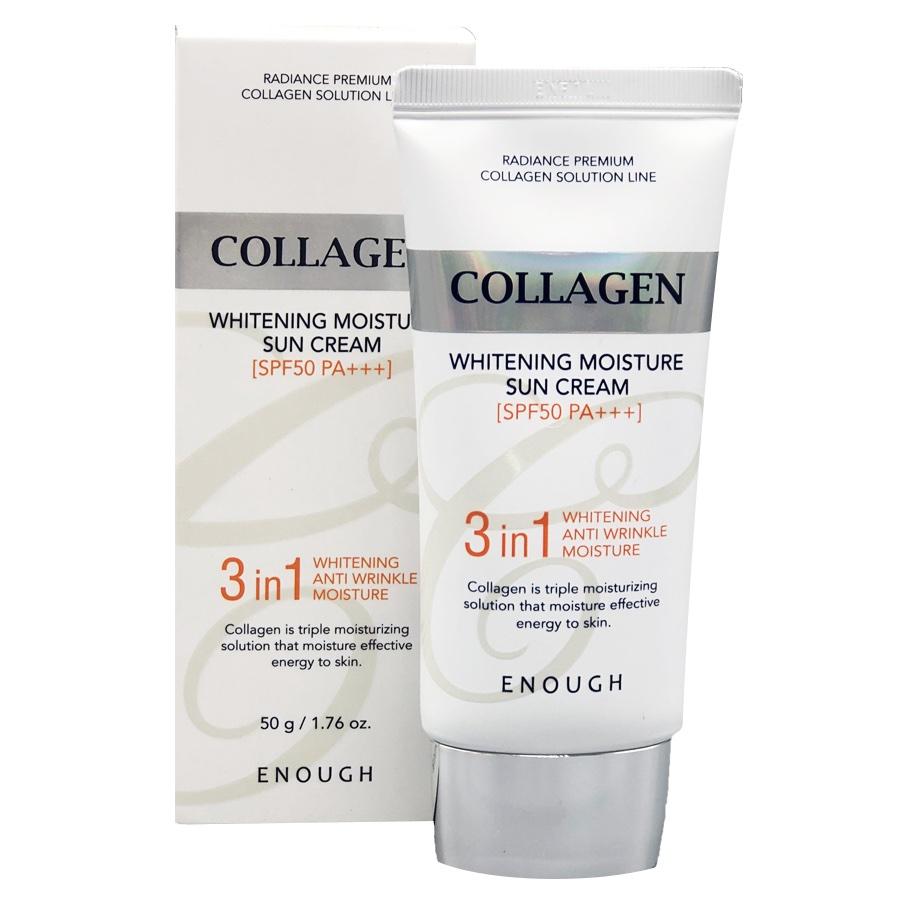 Enough Krema za sunčanje Collagen 3u1, spf 50, 50g