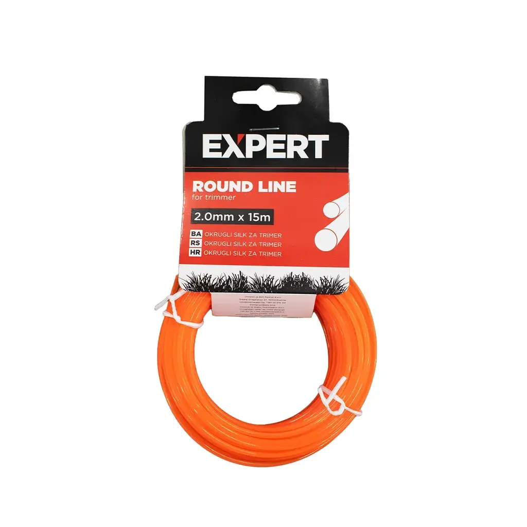 Expert Silk za trimer okrugla nit, 2.0 mm x 15 m, Narandžasta