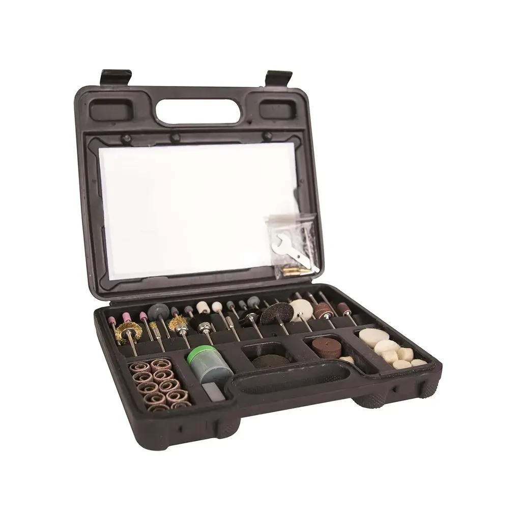 Scheppach Set brusnog pribora za brušenje i graviranje HG34, 100 komada
