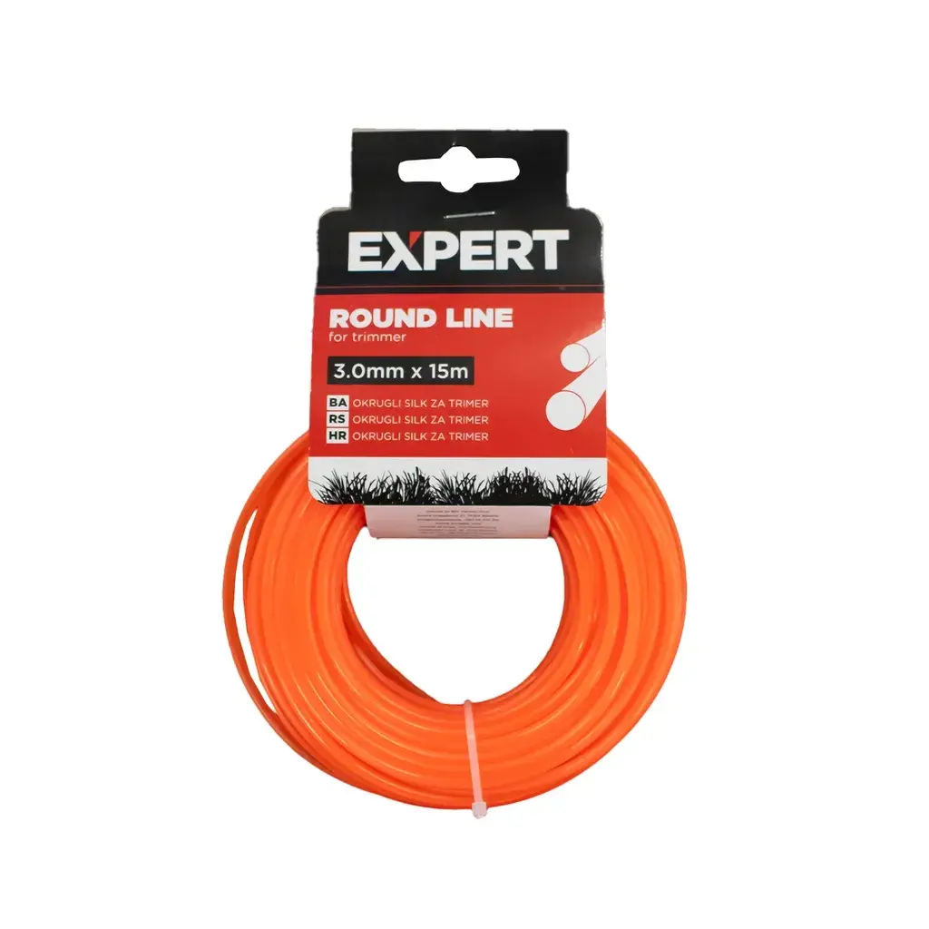 Expert Silk za trimer okrugla nit, 3.0 mm x 15 m, Narandžasta