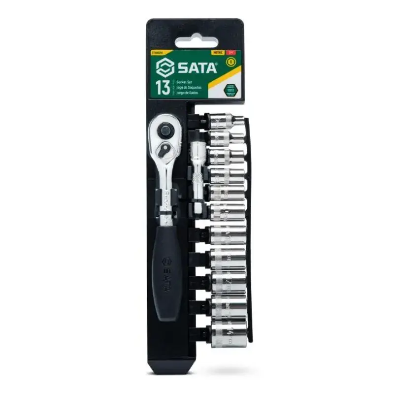 Sata Set nasadnih ključeva ST09521G, 1/4", 4-14 mm, 13 kom