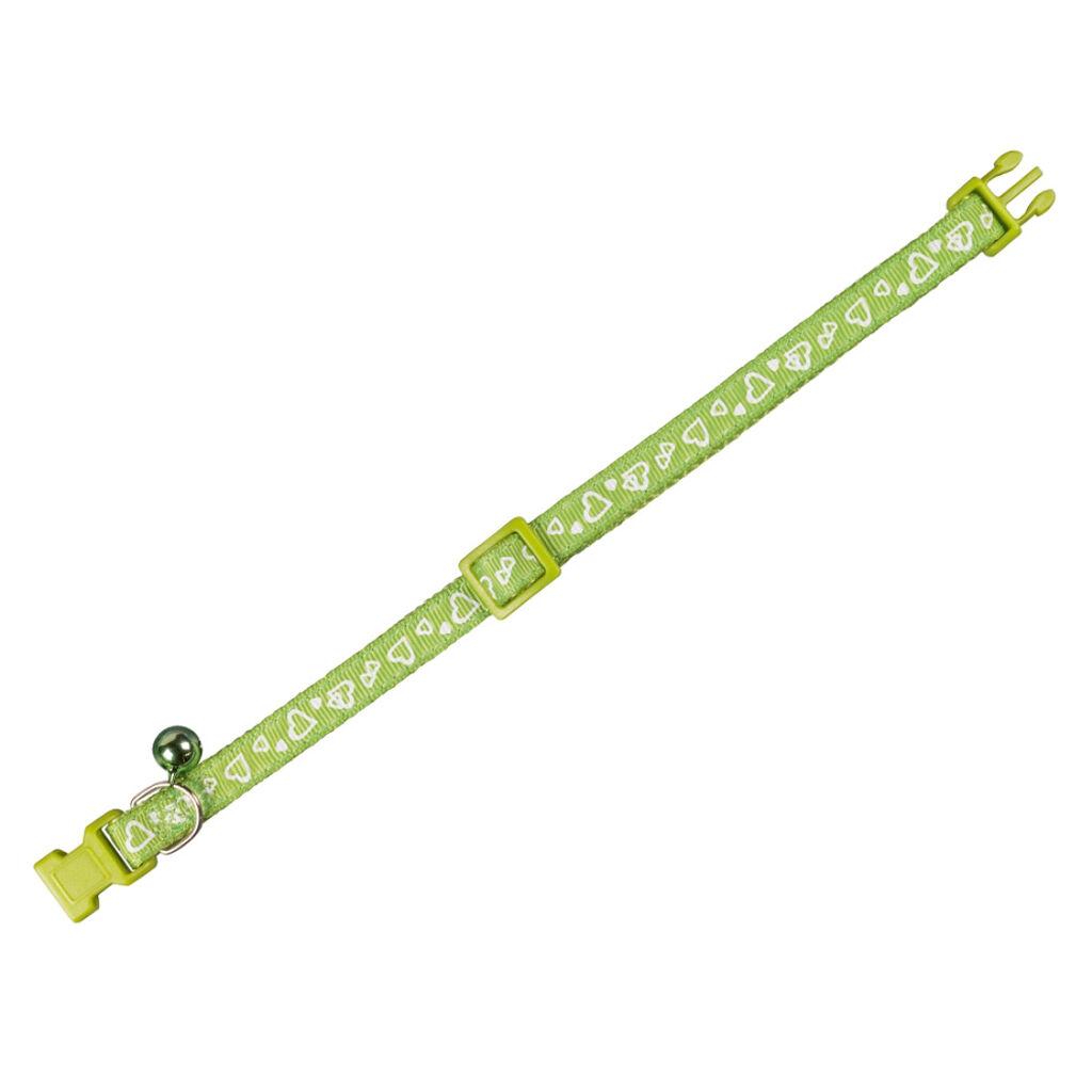 Nobby Ogrlica za mačke Herz, Svijetlozelena
