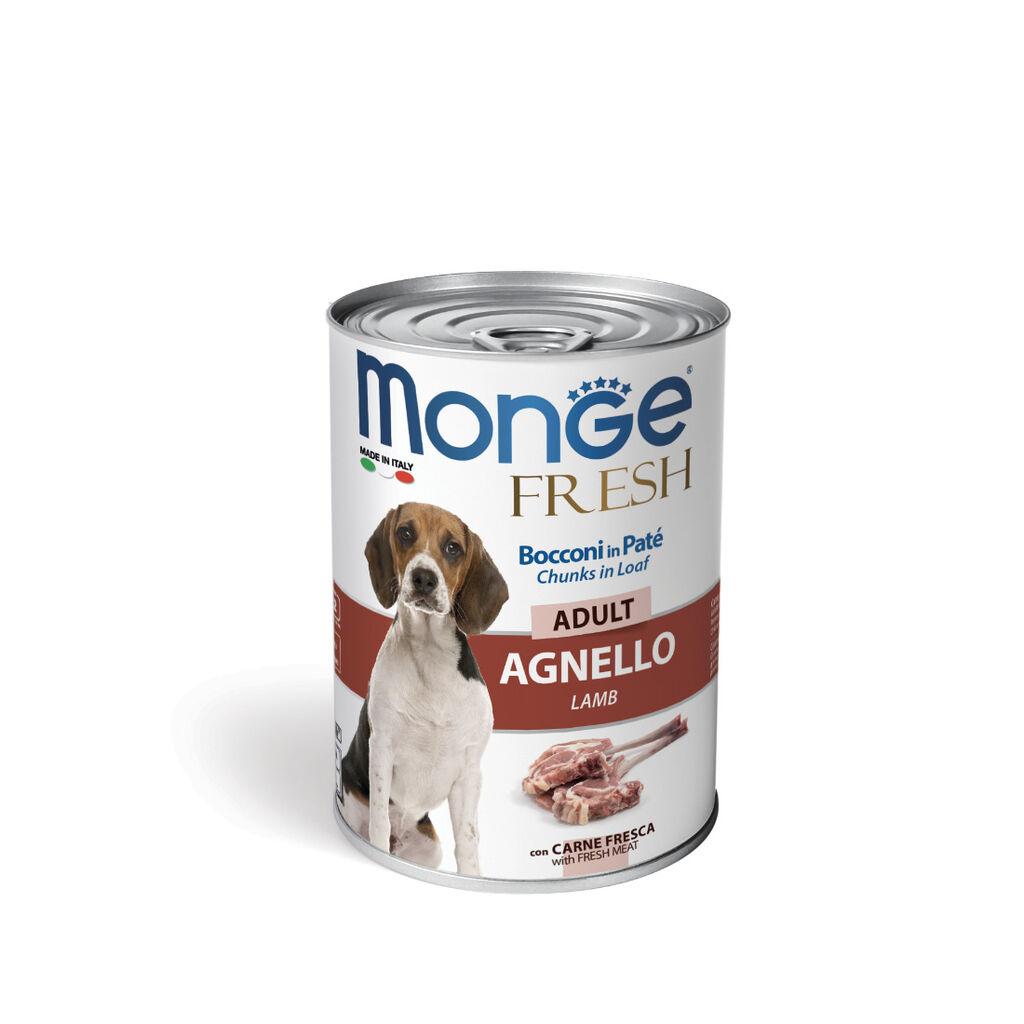 Monge Vlažna Hrana za pse fresh Adult Dog Cuko Jagnjetina konzervirana 400 gr