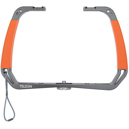 Telesin Stabilizator kamere prilikom ronjenja TE-HBM-002, Sivo-narandžasti