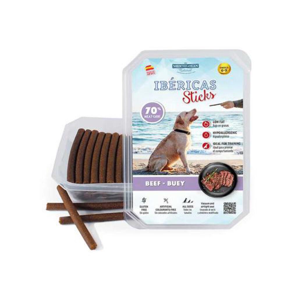 Mediterranean Natural Štapići poslastice za pse Serano Ibericas Sticks Beef, 350 gr
