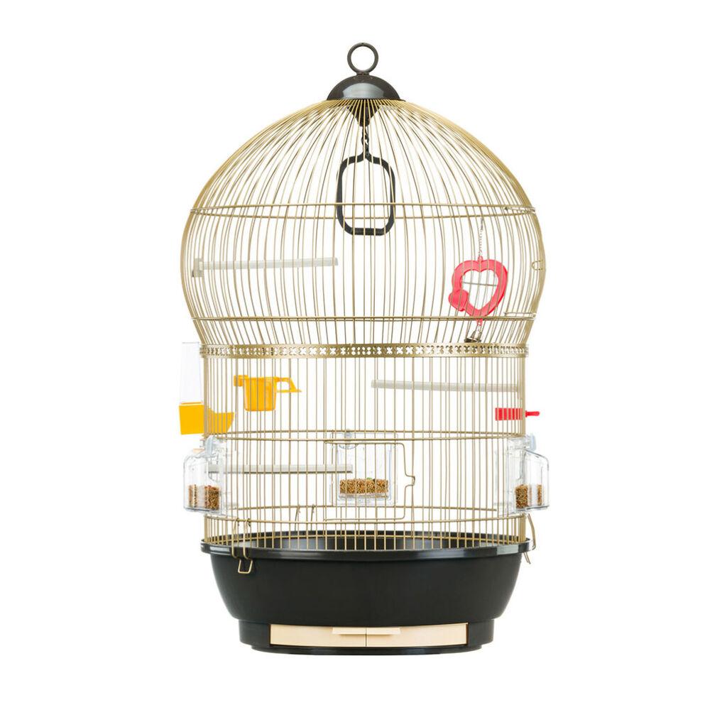 Ferplast Kavez za ptice Bali Antique Brass, 85.5 cm, Crni