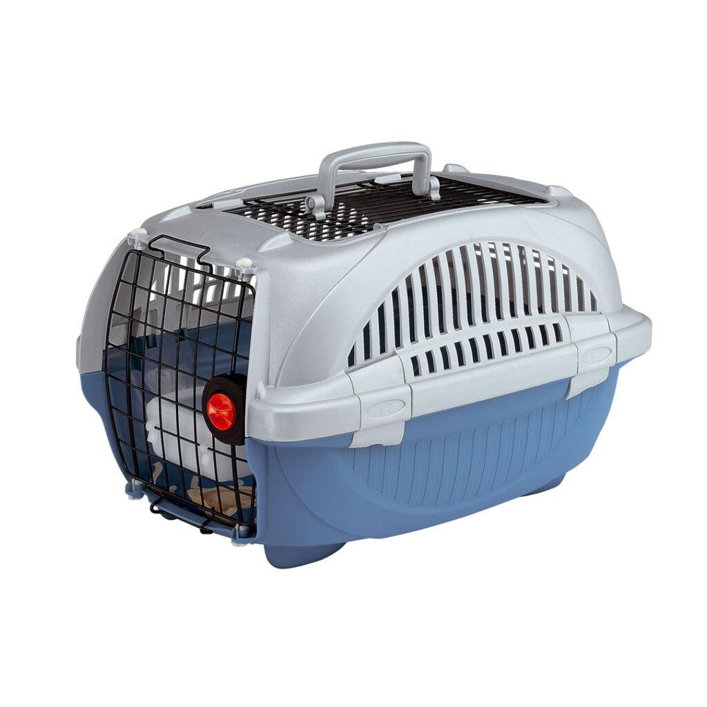 Ferplast Transporter za pse Atlas Deluxe 10 Open, 34x50.7x30 cm, Plavi