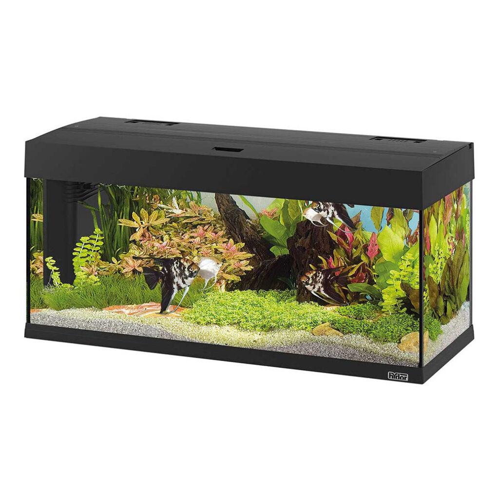 Ferplast Akvarijum Dubai Led 100, 101x41x53 cm, Crni