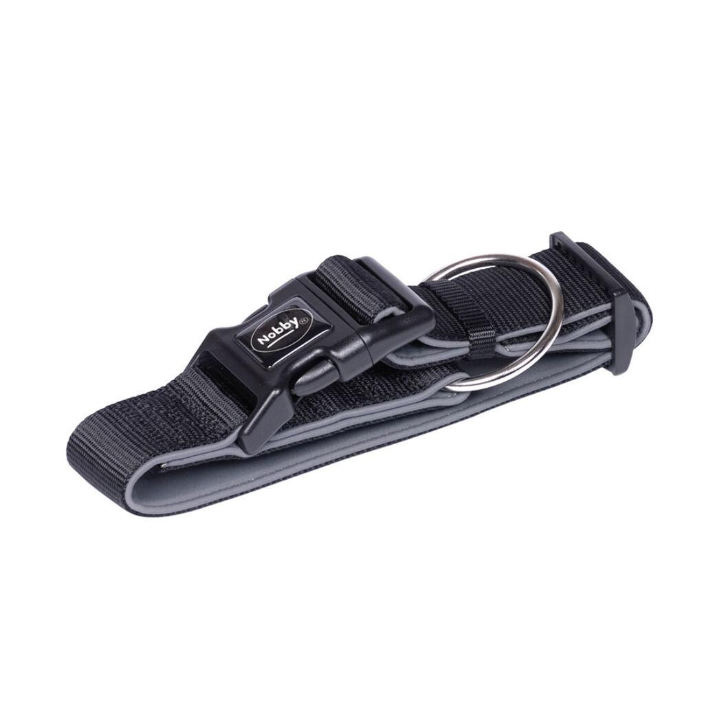 Nobby Ogrlica za pse Classic Preno Extra, 40-55 cm, 38/40 mm, Crna