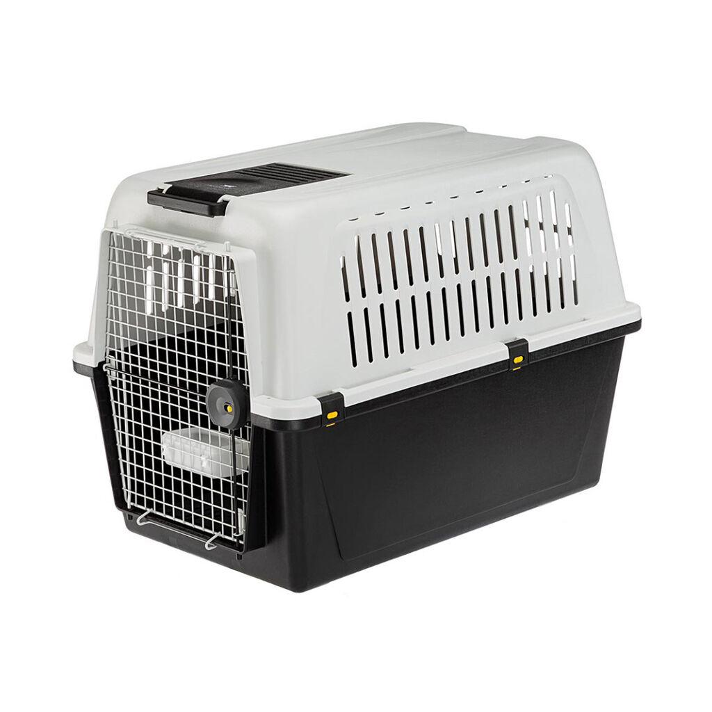 Ferplast Profesionalni transporter za pse Atlas 60, 61x91x68 cm, Sivo-crni