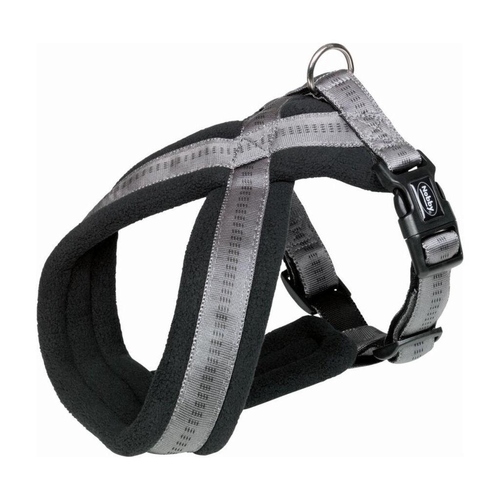 Nobby Prsnik za pse Soft Grip Comfort, 40-60 cm 25 mm/50 mm, Tamnosivi