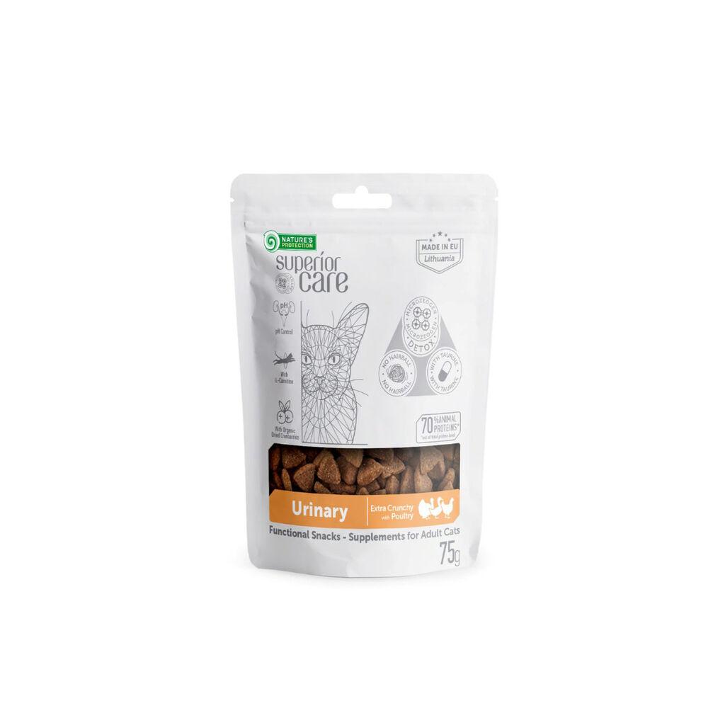 Nature's Protection Poslastice za mačke Superior Care Urinary, Piletina, 75 g