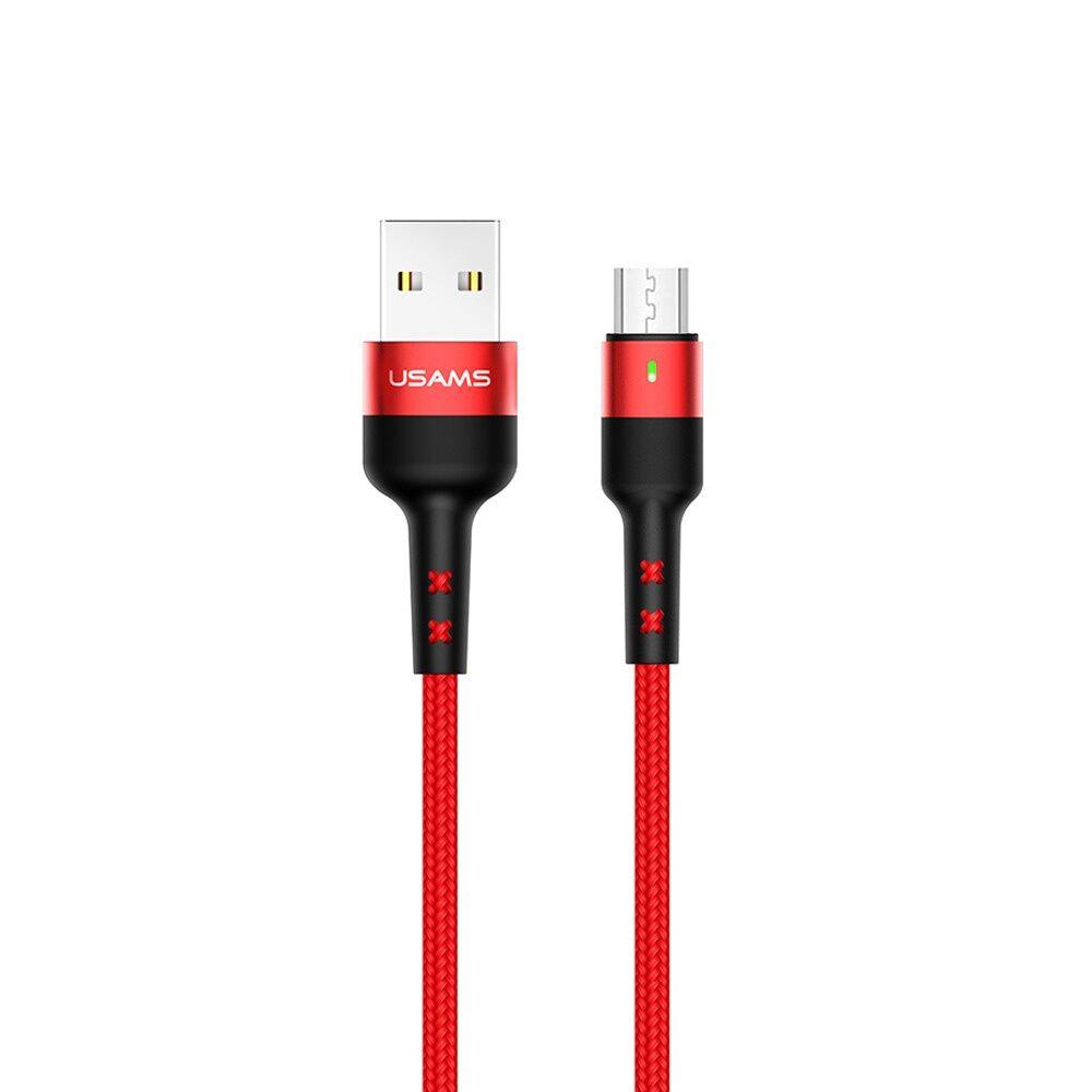 Usams Micro USB kabl U26, 1m, Crveni
